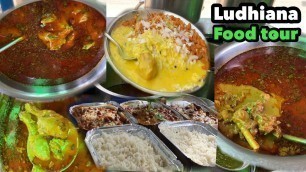 'Top 5 famous street food in Ludhiana (punjab) | veg & non veg | highest selling rajma chawal'