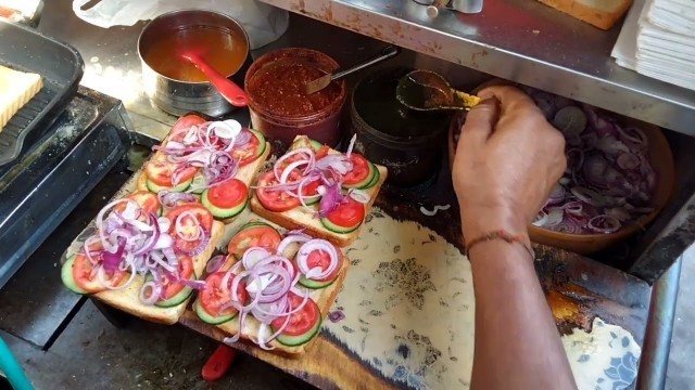 '500 Grill Sandwich Sold Daily In Ludhiana ₹40/- | Indian Street Food'