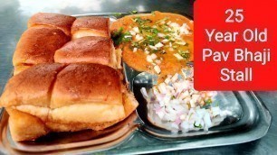 'Ludhiana Best Pav Bhaji | Uncle Pav Bhaji | Loaded with Butter | Ludhiana Street Food'