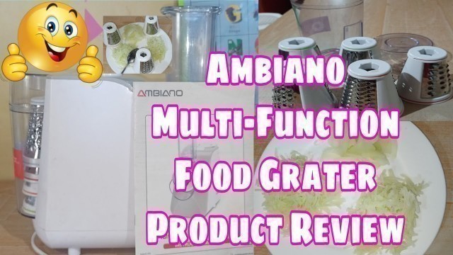 'Ambiano Multifunction Food Grater Product Review'