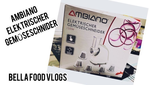 'Ambiano Elektrischer Gemüseschneider'