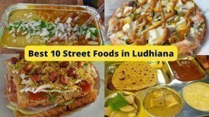 'Top 10 Street Foods in Ludhiana | Best Places to Eat in Ludhiana | Indian Street Food #vlog'