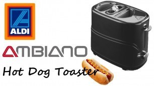 'Aldi Specialbuys - Ambiano Hot Dog Toaster 