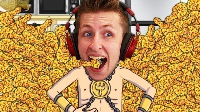 'I Ate Chicken for 24 HOURS! (Food Fighter Clicker)'