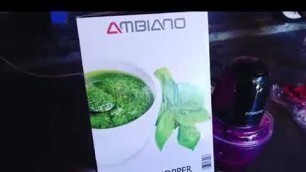 'Blender AMBIANO MINI CHOPPER dari AUSTRALIA juicer review,best juicer,best juicers'