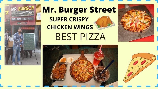 'Mr. Burger Street Ludhiana/Ludhiana street food / Paneer tikka pizza'