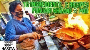 'Punjab Street Food | Ludhiana\'s Sherni | 3 Ghaint Recipes | Street Food stories with Harry Uppal'