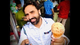 'Ludhiana Famous Street Food | Basant Ice Cream | Pure Khoya, Rabdi dry fruit Ice Cream  Available'