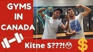 'GYMS IN CANADA | GYM TOUR | COST | MEMBERSHIP | 15$/MONTH | INTERNATIONAL STUDENT | CHEAP & BEST GYM'
