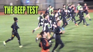 'SoccerCoachTV -The Beep Test.'