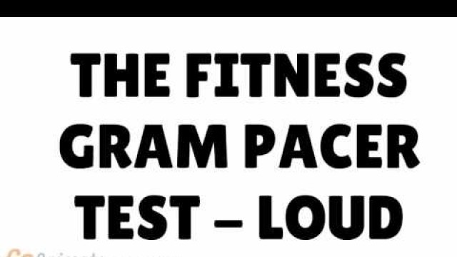 'The Fitness Gram Pacer Test sound - VERY LOUD'