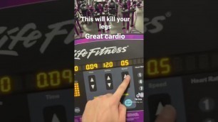 'Killer treadmill cardio #fitness #tredmill #planetfitness #cardio #shorts'