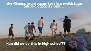 'we take the FITNESS GRAM PACER TEST | Back to High School | The Big Boys'