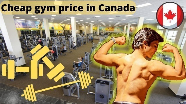 'Gyms in Canada are so cheap! 900 Rupees/ month & Full gym tour | Equipment & services will shock you'