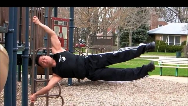 'FMK: Human Flag, Front Lever, Superman, Slide (Zen Fitness)'