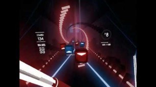 'Doing the Fitness Gram Pacer Test in Beat Saber'