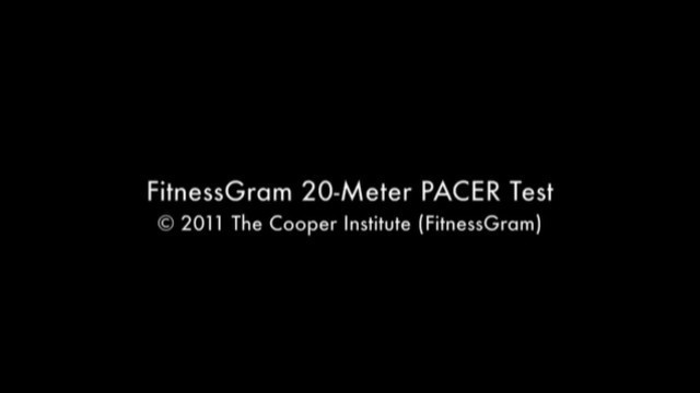 'The FitnessGram Pacer Test Vocoded To Gangsta\'s Paradise'