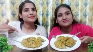 'UP traditional food eating challenge || Gobhi ke phare eating Challenge'