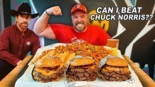 'Beat Joel\'s Record, Win £100 | Burger Boyz\' \"Chuck Norris\" 3x4 Welsh Smash Cheeseburger Challenge!!'