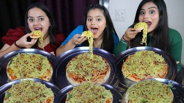 'MAGGI PIZZA Eating Challenge | Maggi Challenge | Pizza Challenge | Food Challenge'