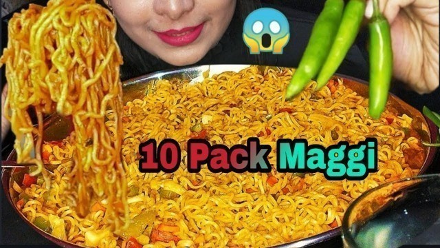 '10 Packet Maggi Challenge 