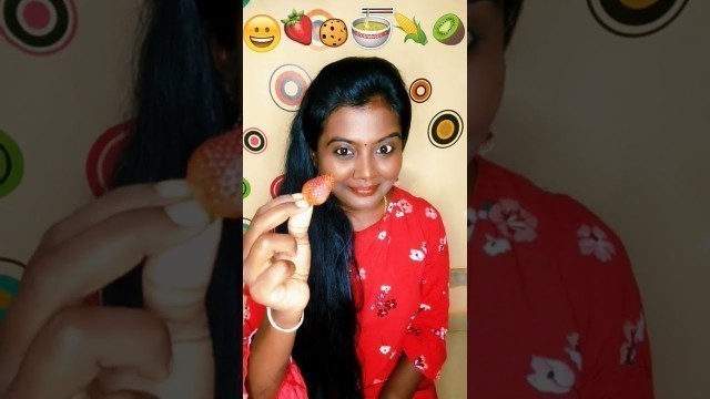 'Eating Emoji Food Challenge | 