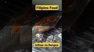 'Filipino Food Inihaw na Bangus 