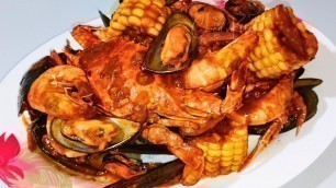 'Seafood Boil Recipe | Easy and simple seafood boil | Filipino food'