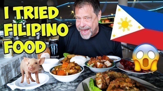 'I FINALLY TRIED AUTHENTIC FILIPINO FOOD... 