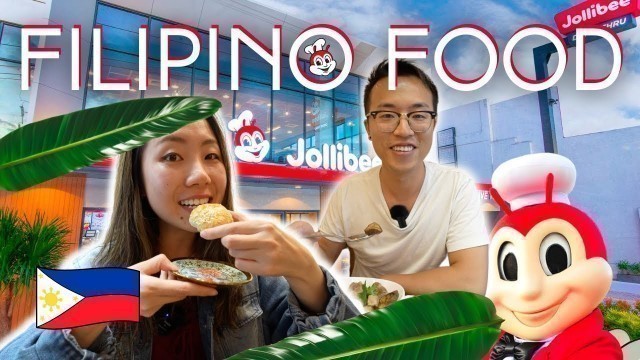 'Pinoy Cuisine: A Journey Through Filipino Food TOUR in NYC (24 Hours Eating NYC- Kabisera, Jollibee)'