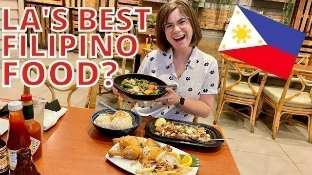 'Let\'s Try Filipino Food 2022 | Max\'s Of Manila Los Angeles'