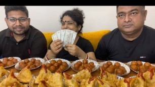 'FUNNY GULABJAMUN AND SAMOSA CHALLENGE 