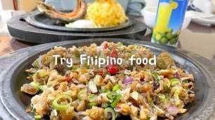 'Try Filipino food in Japan | Sisig & Bangsilong'