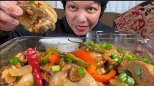 'SPICY BALBACUA MUKBANG | CEBU DISH | FILIPINO FOOD | MUKBANG PHILIPPINES'