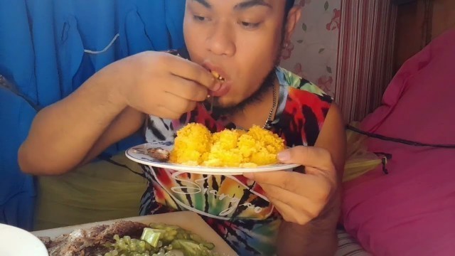 'Yummy Filipino Food Rice Corn #Mukbang #philippines'