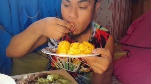 'Yummy Filipino Food Rice Corn #Mukbang #philippines'