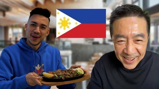 'My Dad Tries Filipino Food For The First Time'