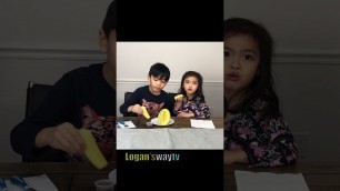 'Kids try Green Mango for the First time Filipino Food Challenge'