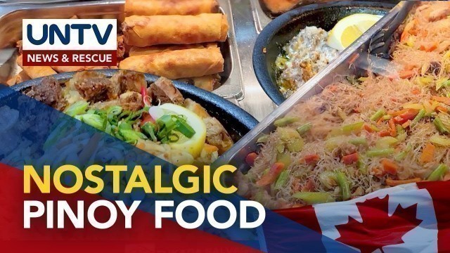 'Pinoy cuisine, isinusulong sa selebrasyon ng Filipino restaurant month sa Canada'