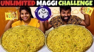 'UNLIMITED MAGGI EATING CHALLENGE | WORLD SPICIEST MAGGI EATING COMPETITION | FOOD CHALLENGE ￼'