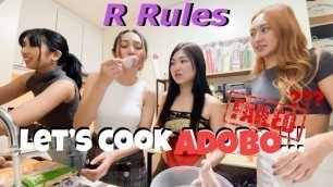 'R Rules tried cooking FILIPINO FOOD!'