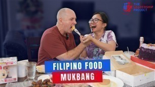 'FILIPINO FOOD MUKBANG WITH MICK AND SEI'