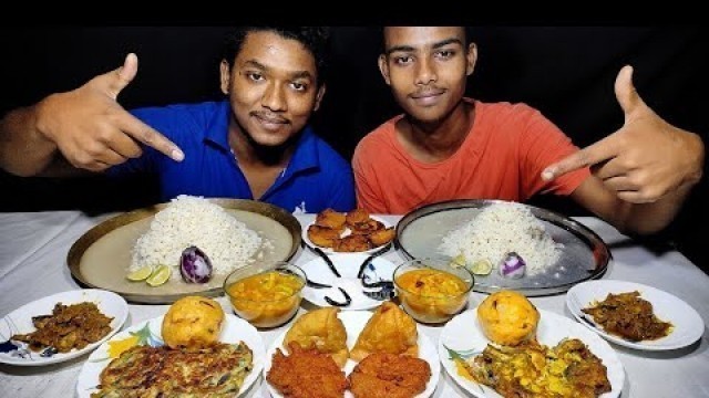 'PANTA BHAT/WATER RICE EATING CHALLENGE