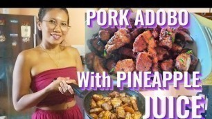 'Delicious Filipino food pork adobo #porkadobo  #filipinofood #simplelifeinphilippines'