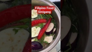 'FILIPINO FOOD SINIGANG @pinassgtv0'