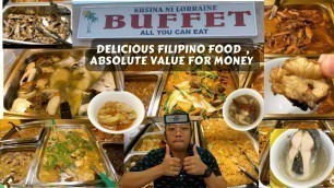 '14 $ FILIPINO BUFFET- KUSINA ni LORRAINE –delicious, authentic Filipino Food, ep52'