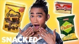 'Bretman Rock Breaks Down His Favorite Filipino Snacks | Snacked'