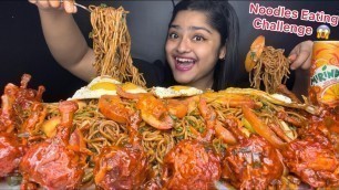 'SPICY INDONESIAN NOODLES EATING CHALLENGE 