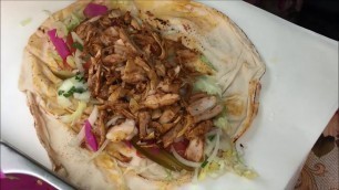 'HUGE Chicken Kebab Chicken & Lamb Shawarma London Street Food Brick lane market'