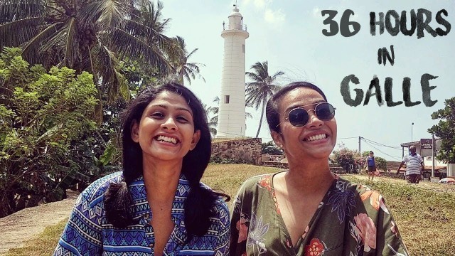 '36 HOURS IN GALLE, SRI LANKA | Sri Lankan Food Travel | Galle Fort, Hikkaduwa, Unawatuna | Vlog #9'